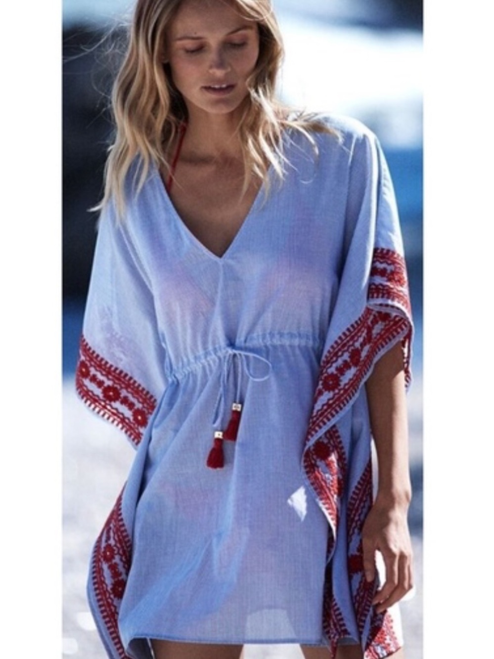 Tory Burch Ravena Beach Caftan Size size xs/s euc